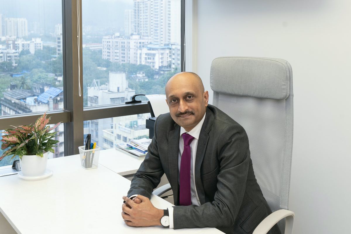 Dr Prasad Bhukebag at his desk in Precision Surgery Centre, Mulund West